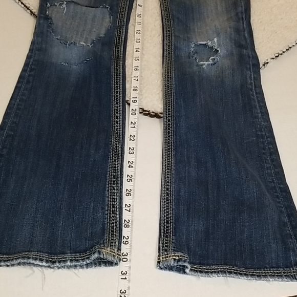 Silver Suki Surplus Jeans Sz 27 - Picture 9 of 11